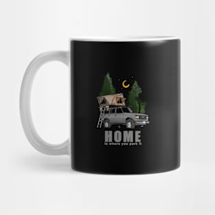 Grey Land Cruiser - Home is where you park it Land Cruiser Mug